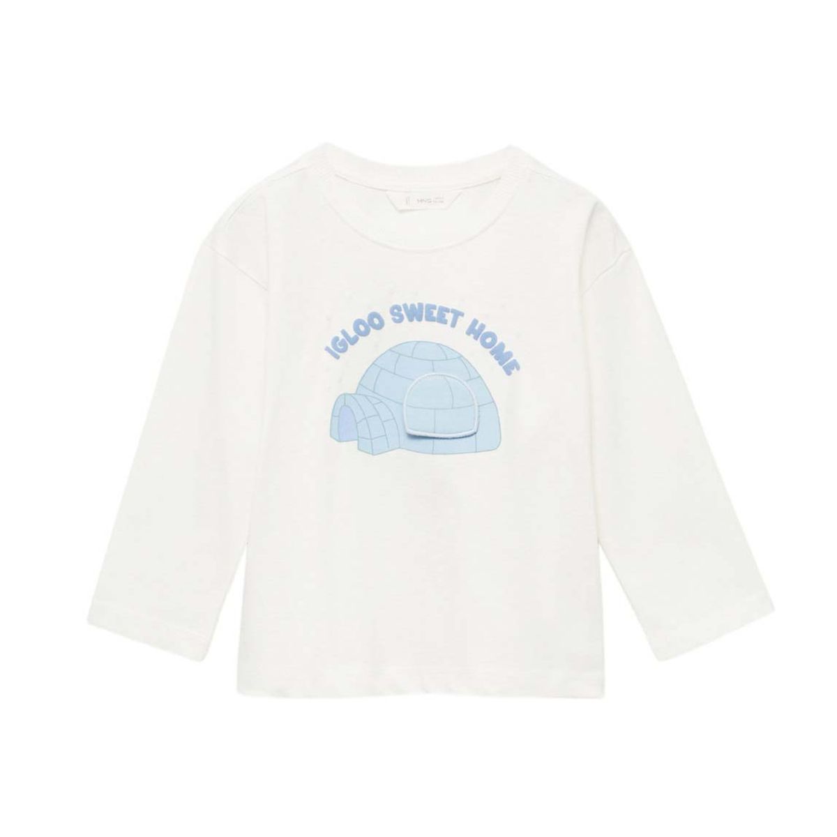 MANGO KIDS - Polo Niño Manga Larga Algodón Mango Kids