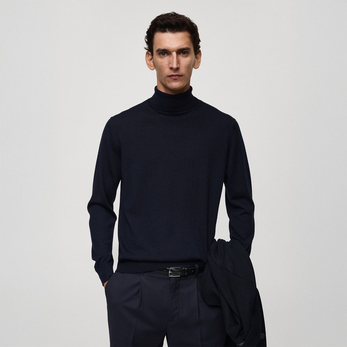 MANGO - Chompa Casual Hombre Mango