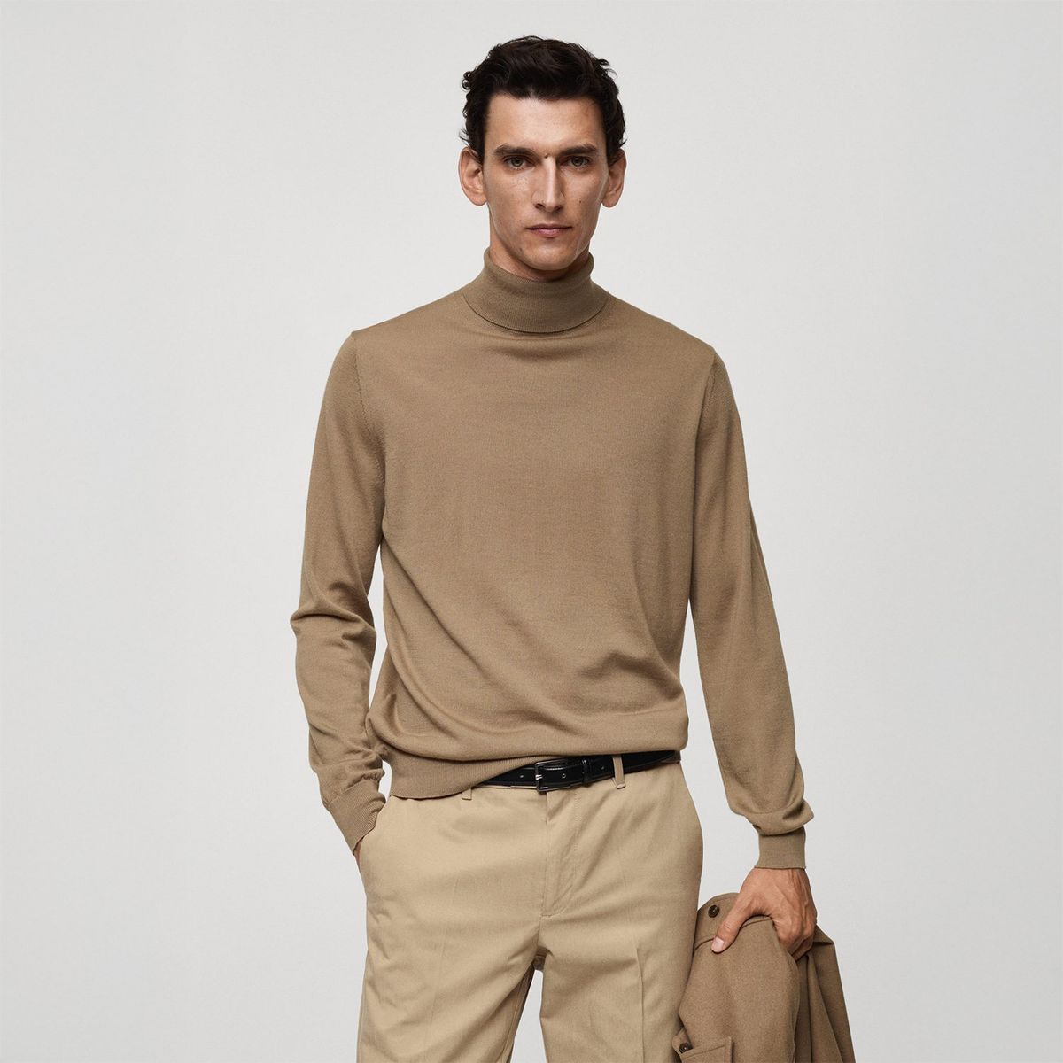 MANGO - Chompa Casual Hombre Mango