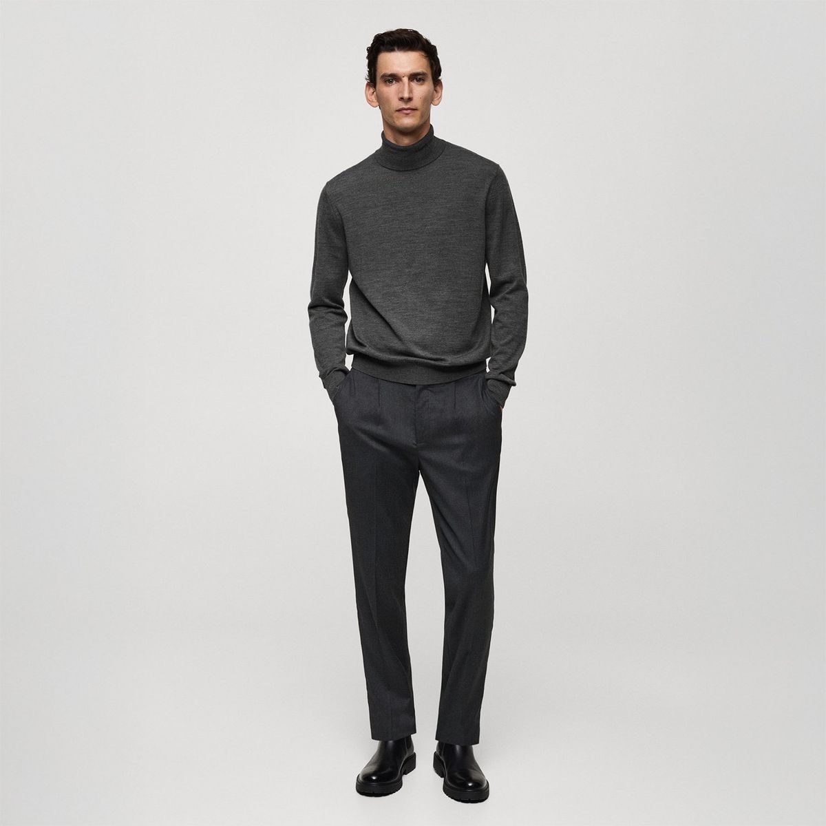 MANGO - Chompa Casual Hombre Mango