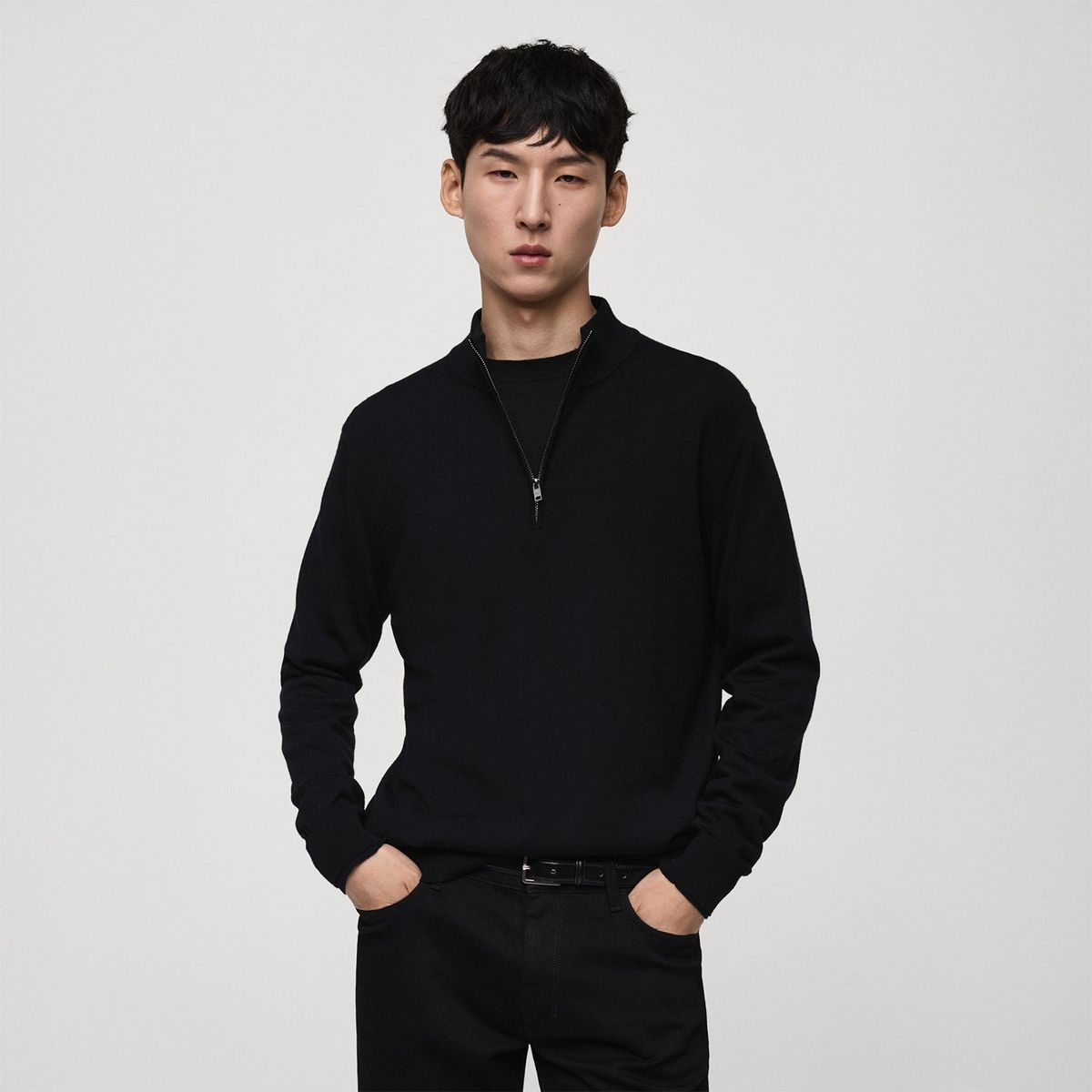 MANGO - Chompa Casual Hombre Mango