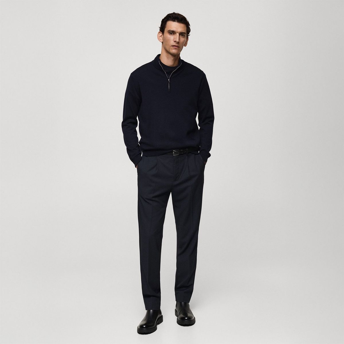 MANGO - Chompa Casual Hombre Mango