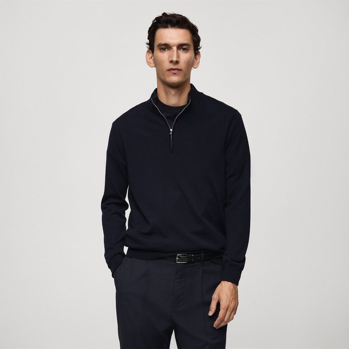 MANGO - Chompa Casual Hombre Mango