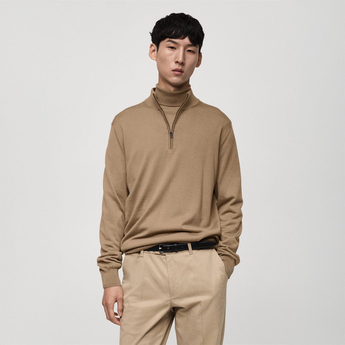 MANGO - Chompa Casual Hombre Mango