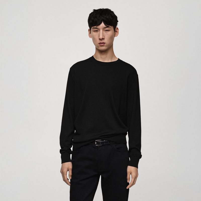 MANGO - Chompa Casual Hombre Mango