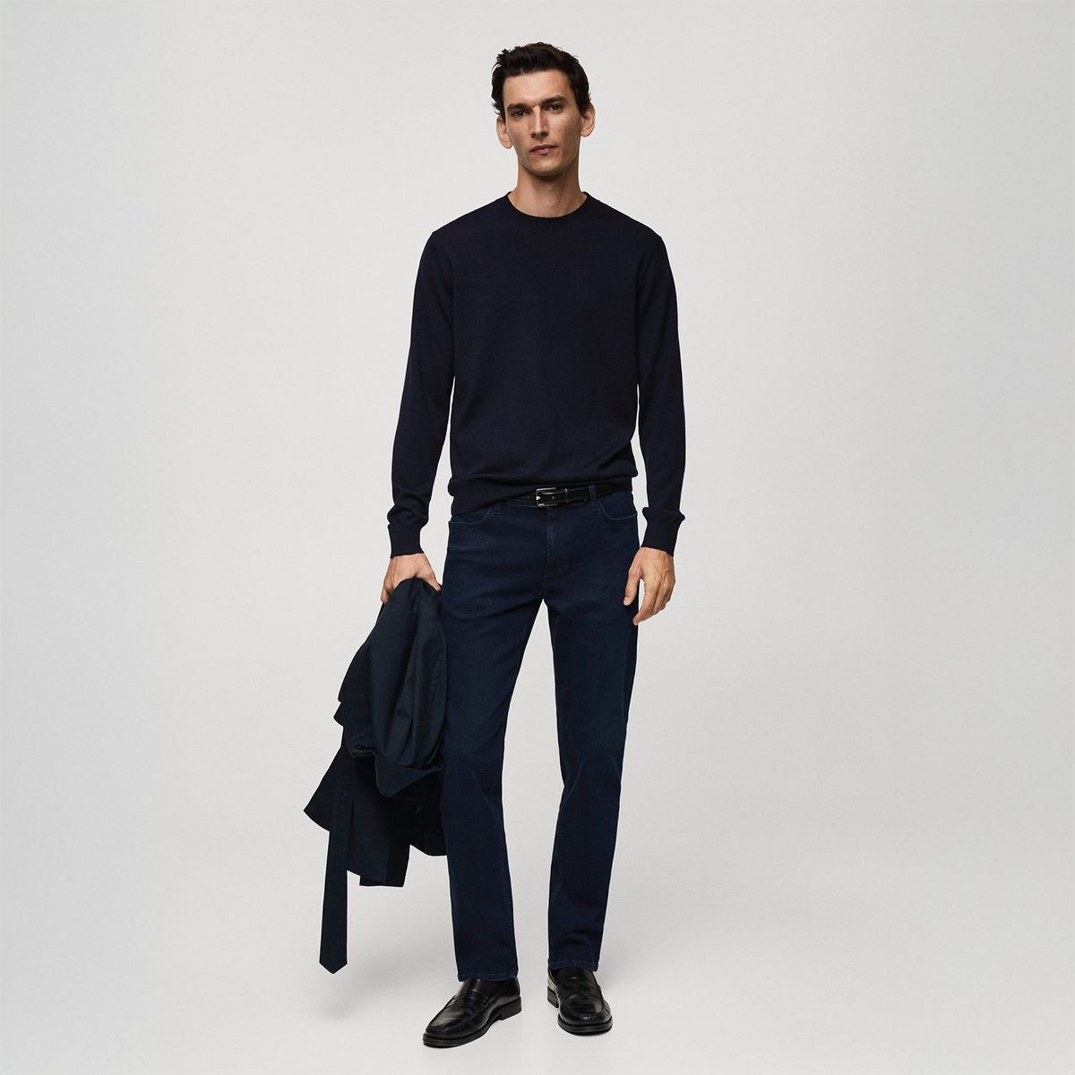 MANGO - Chompa Casual Hombre Mango