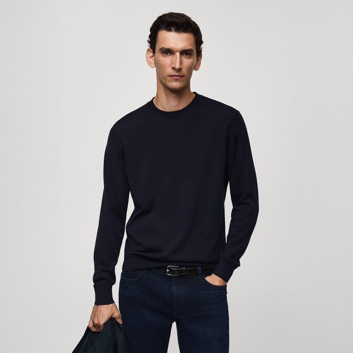 MANGO - Chompa Casual Hombre Mango