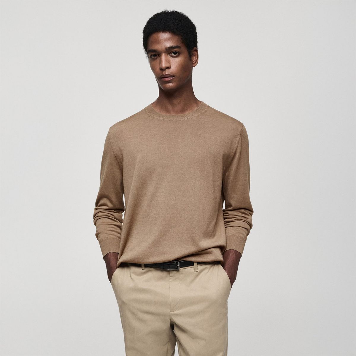 MANGO - Chompa Casual Hombre Mango