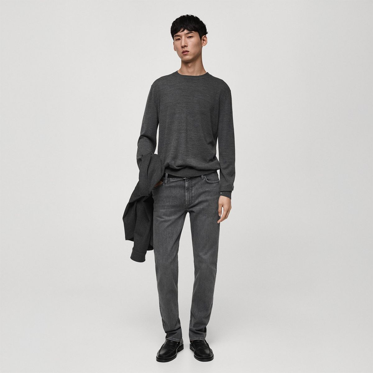 MANGO - Chompa Casual Hombre Mango