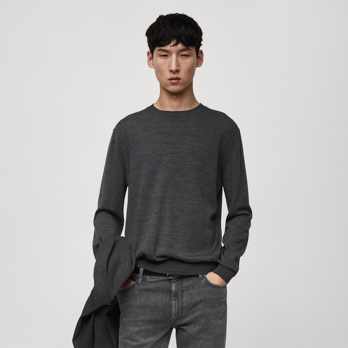 MANGO - Chompa Casual Hombre Mango