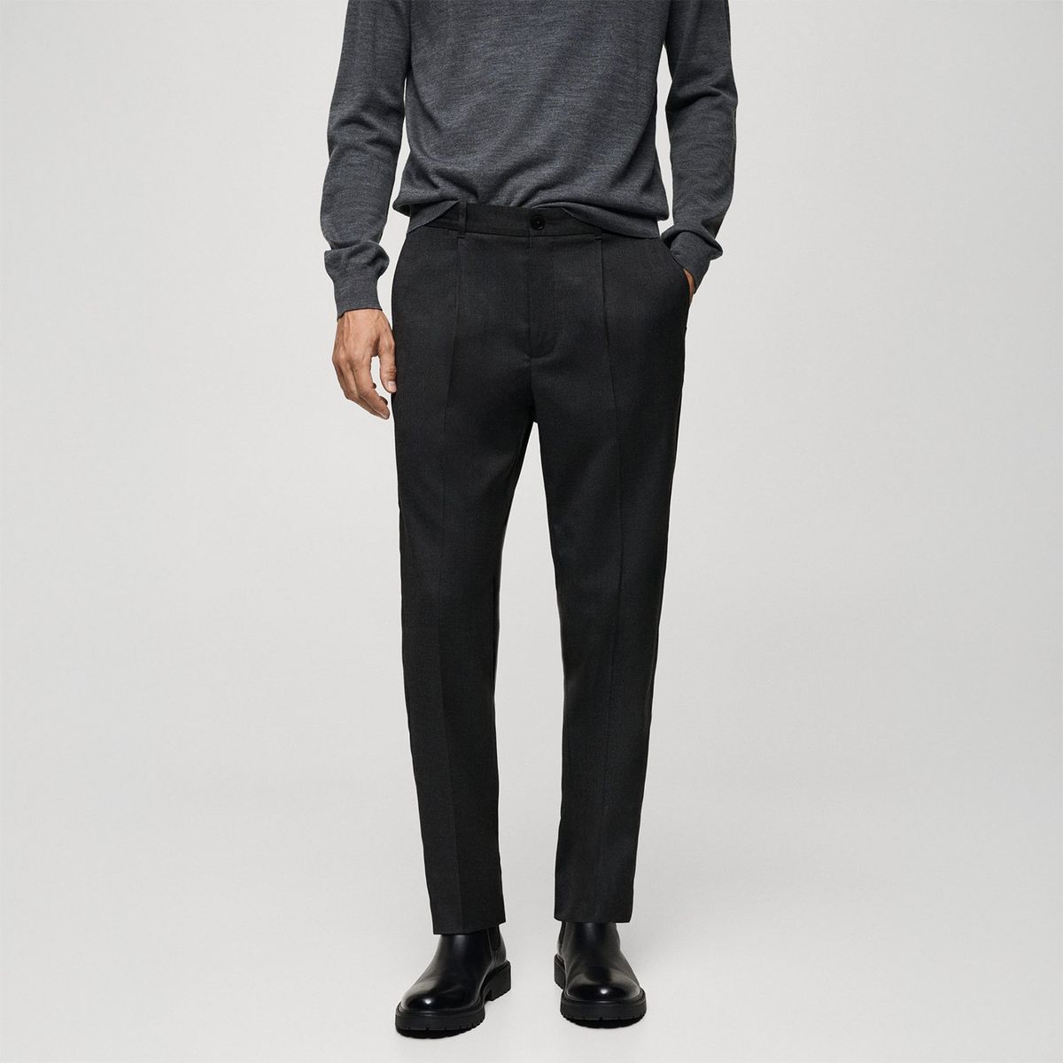 MANGO - Pantalón Marius Slim Hombre Mango 