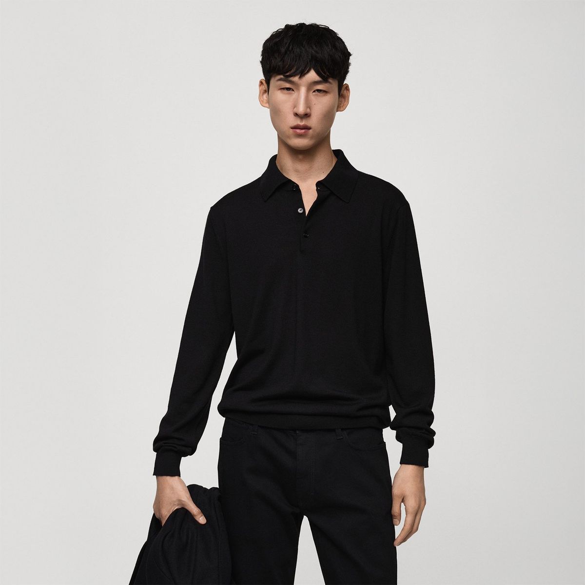 MANGO - Chompa Casual Hombre Mango