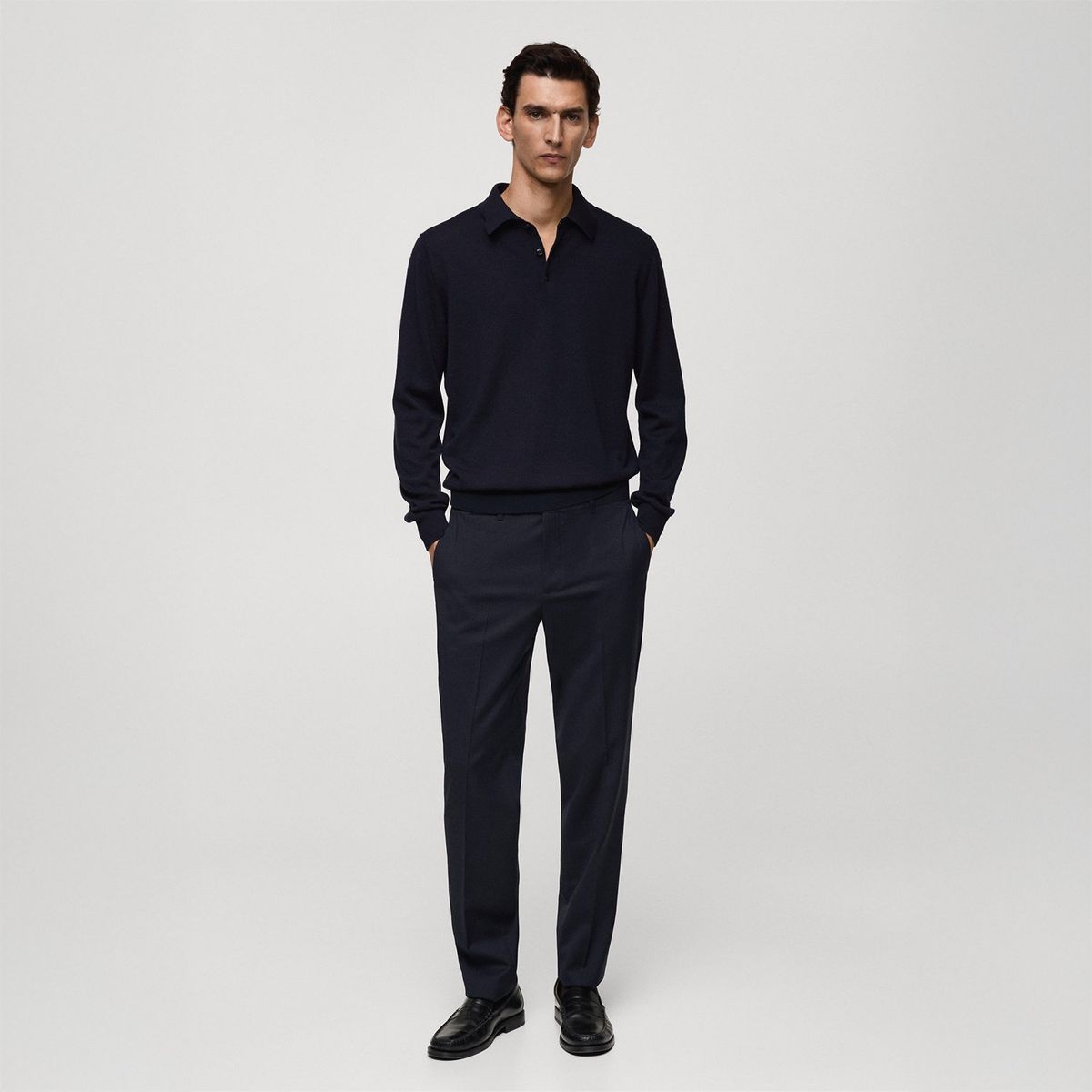 MANGO - Chompa Casual Hombre Mango