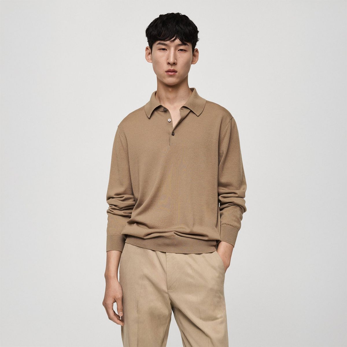 MANGO - Chompa Casual Hombre Mango