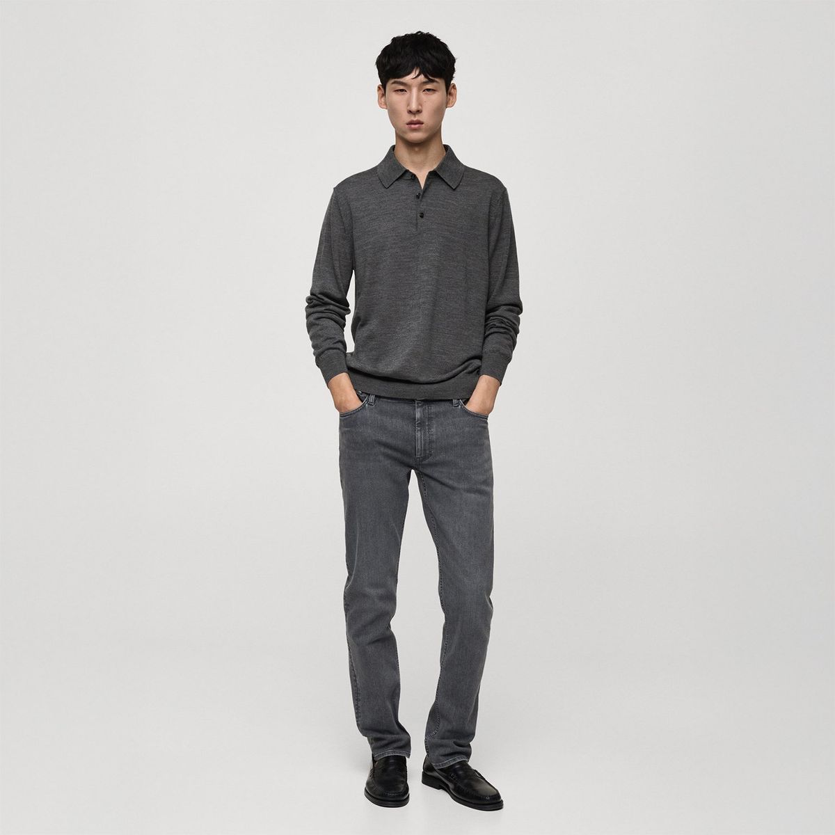 MANGO - Chompa Casual Hombre Mango