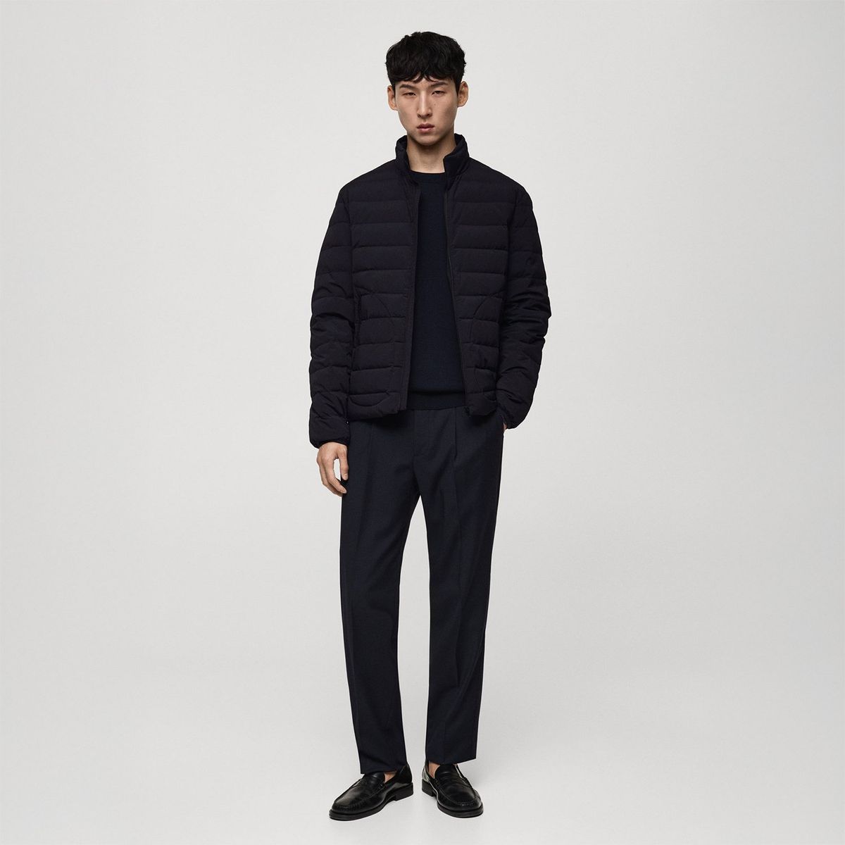 MANGO - Casaca Mirlo Acolchada Hombre Mango 