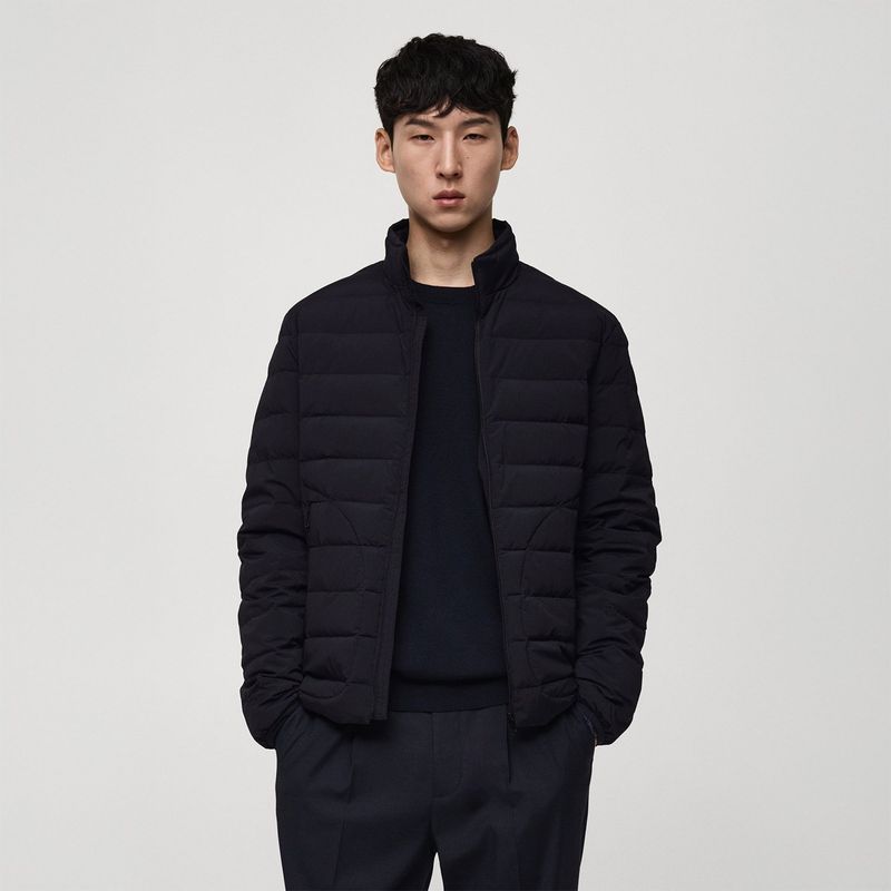 MANGO - Casaca Mirlo Acolchada Hombre Mango 