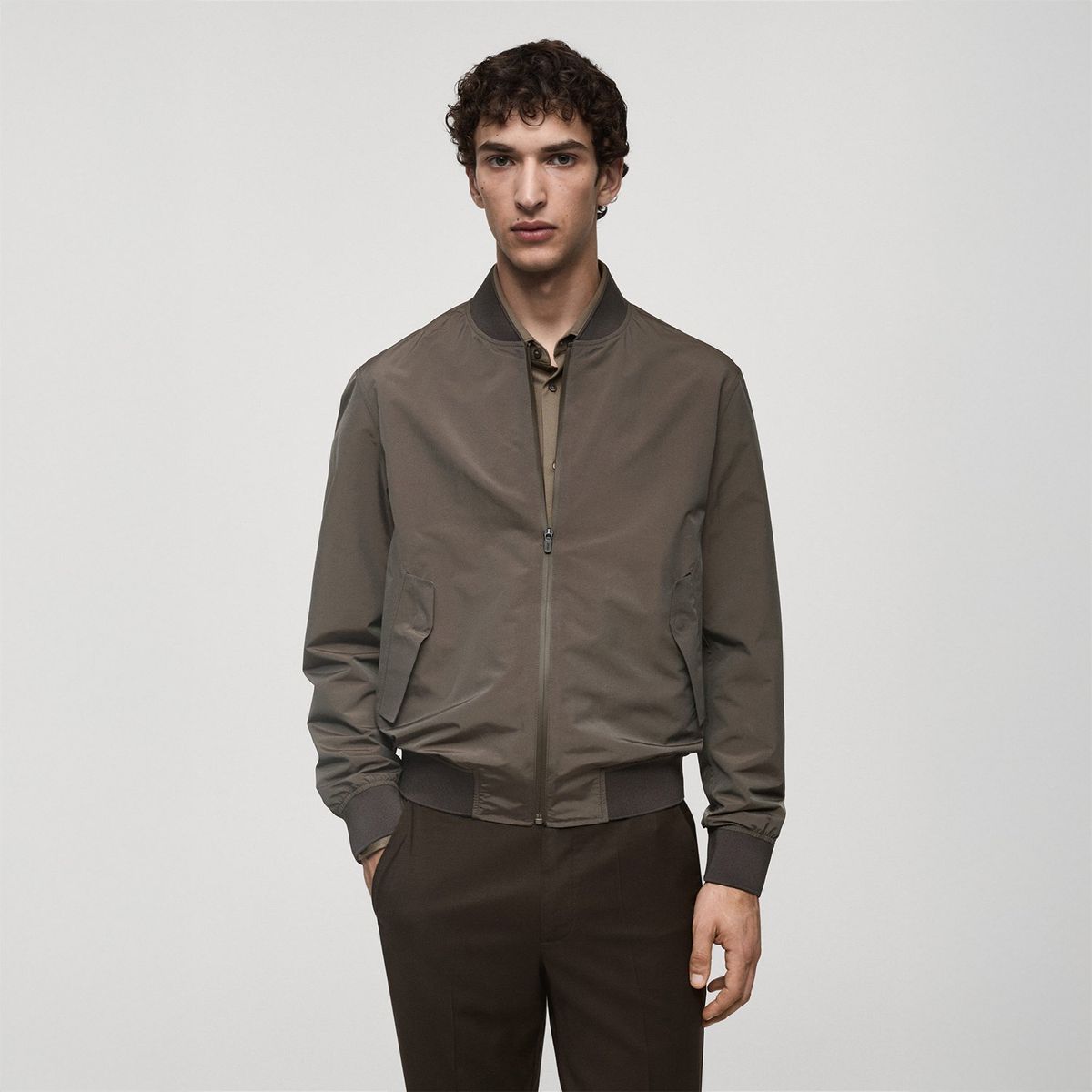 MANGO - Casaca Casual Hombre Mango 