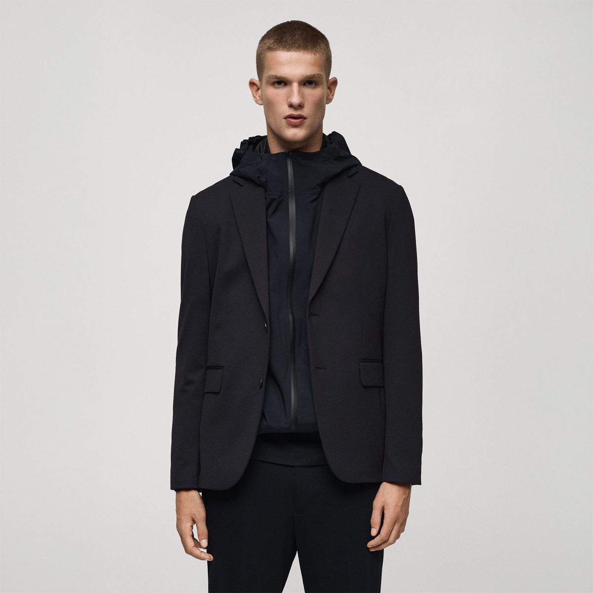 MANGO - Blazer Casual Hombre Mango 