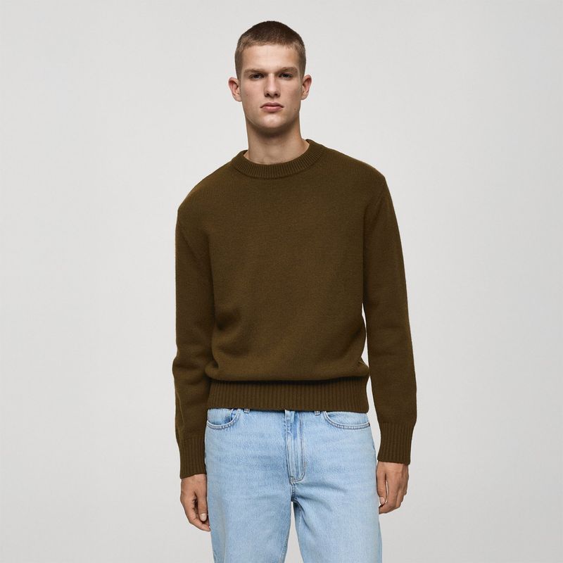 MANGO - Chompa Casual Hombre Mango