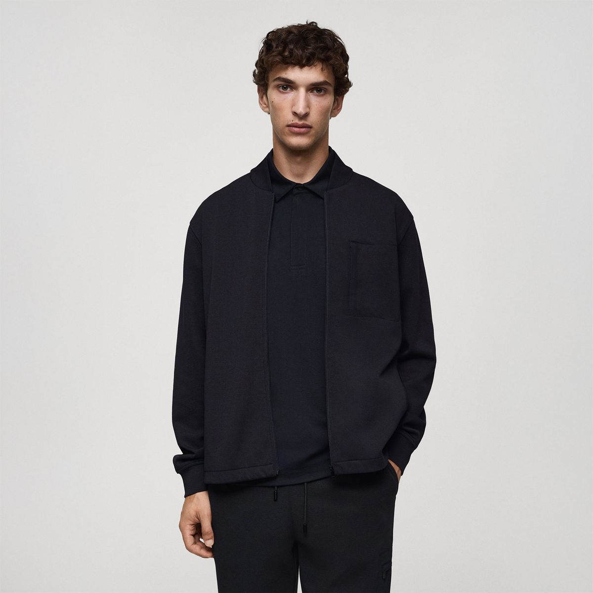 MANGO - Polera Casual Hombre Mango 