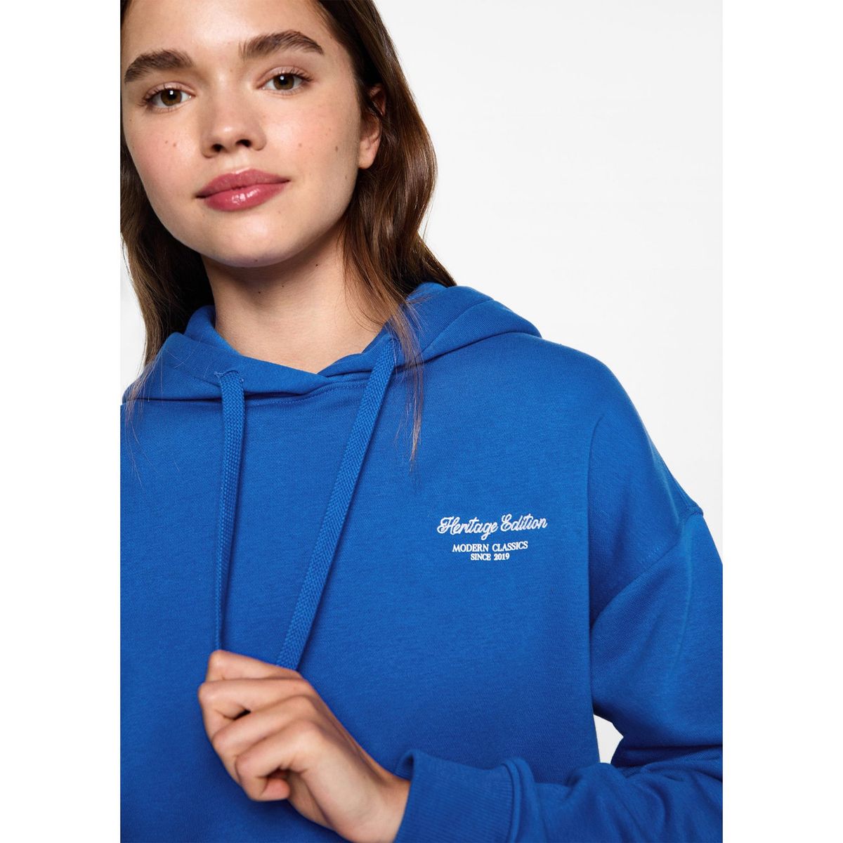 MANGO TEEN - Polera Algodón Mujer Mango