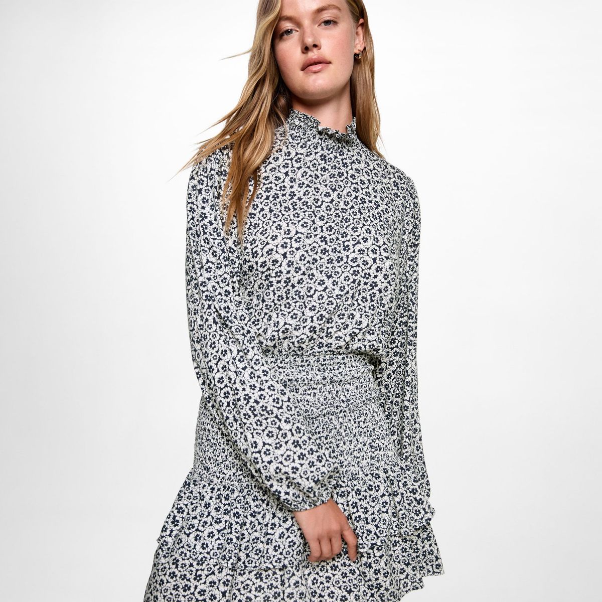 MANGO TEEN - Vestido Corto Casual Mujer Mango