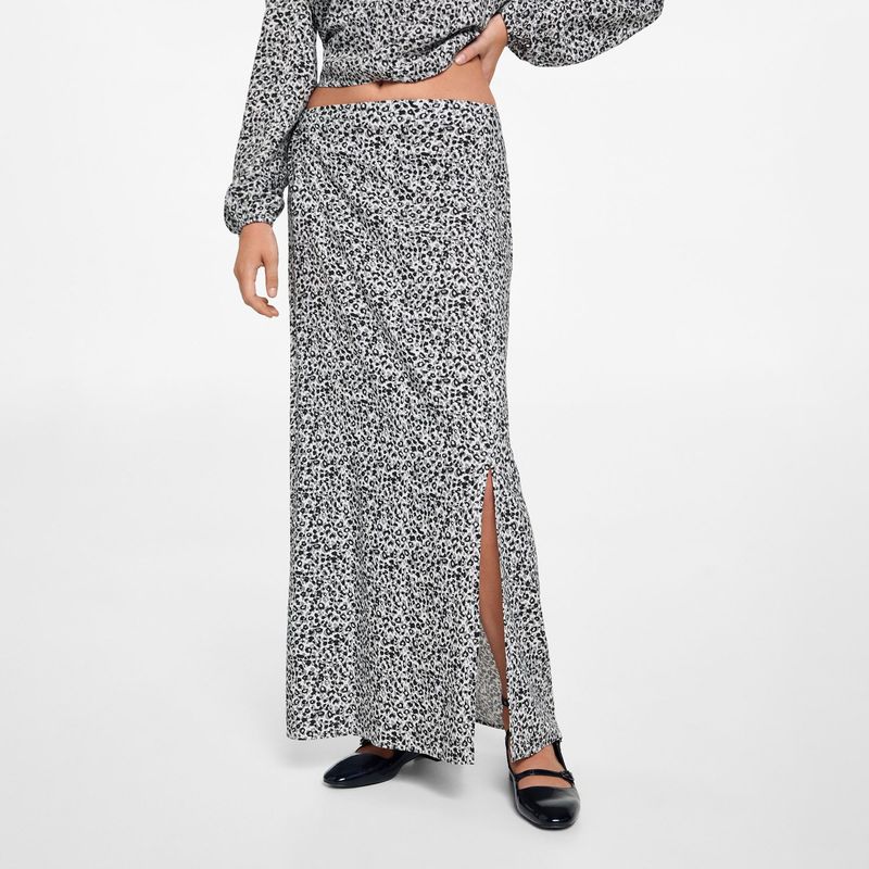 MANGO TEEN - Falda Larga Mujer Mango