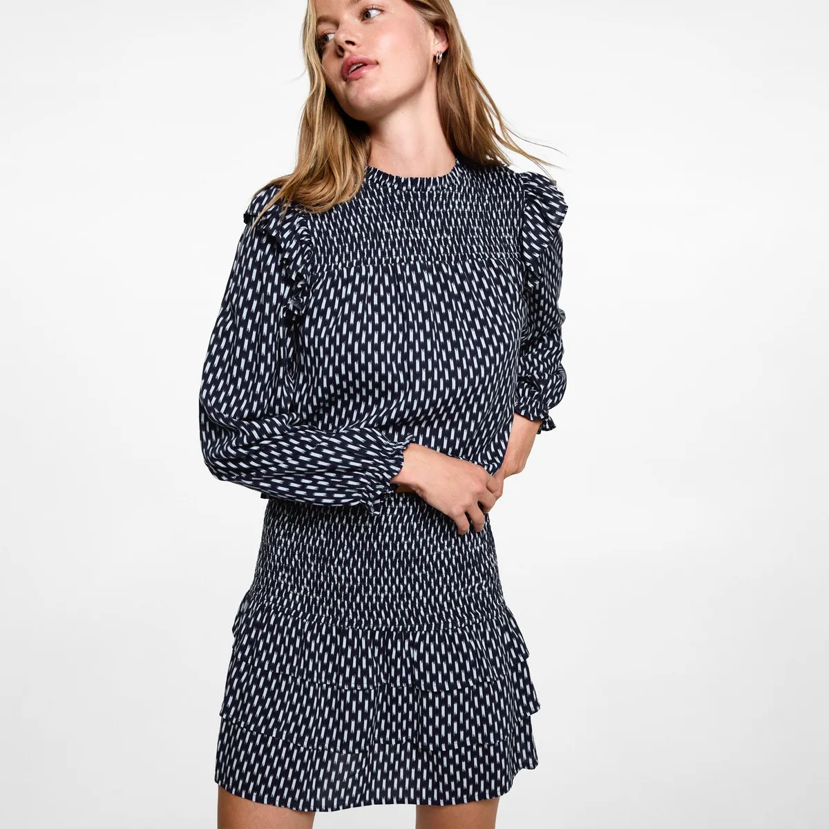 MANGO TEEN - Falda Corta Mujer Mango