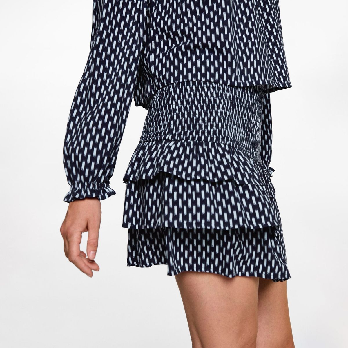 MANGO TEEN - Falda Corta Mujer Mango