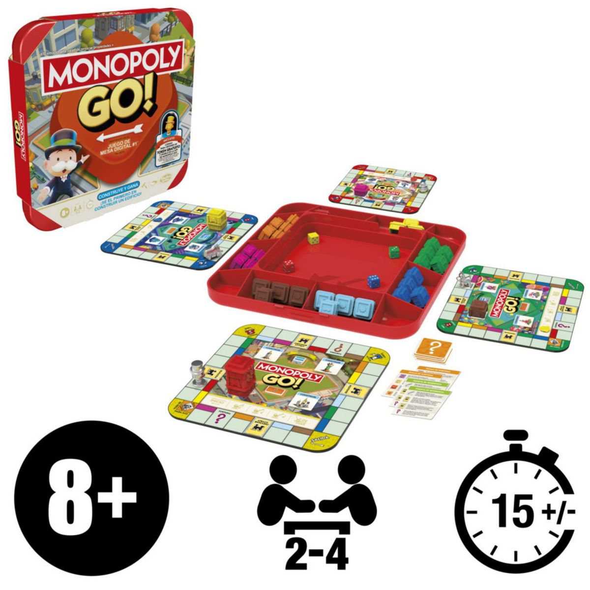 MONOPOLY - Juego De Mesa Monopoly Go!