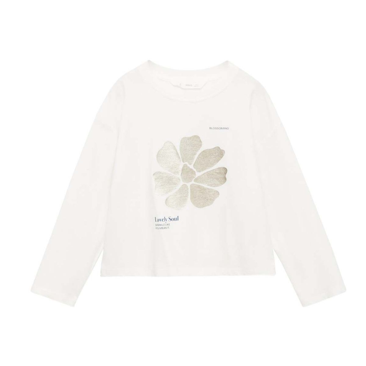 MANGO KIDS - Polo Niña Manga Larga Algodón Mango Kids