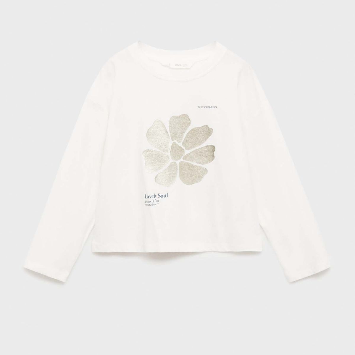 MANGO KIDS - Polo Niña Manga Larga Algodón Mango Kids