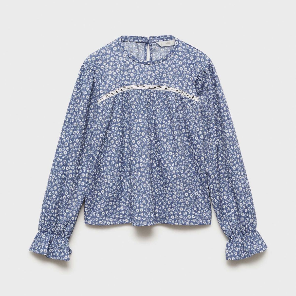 MANGO KIDS - Blusa Niña Manga Larga Mango Kids