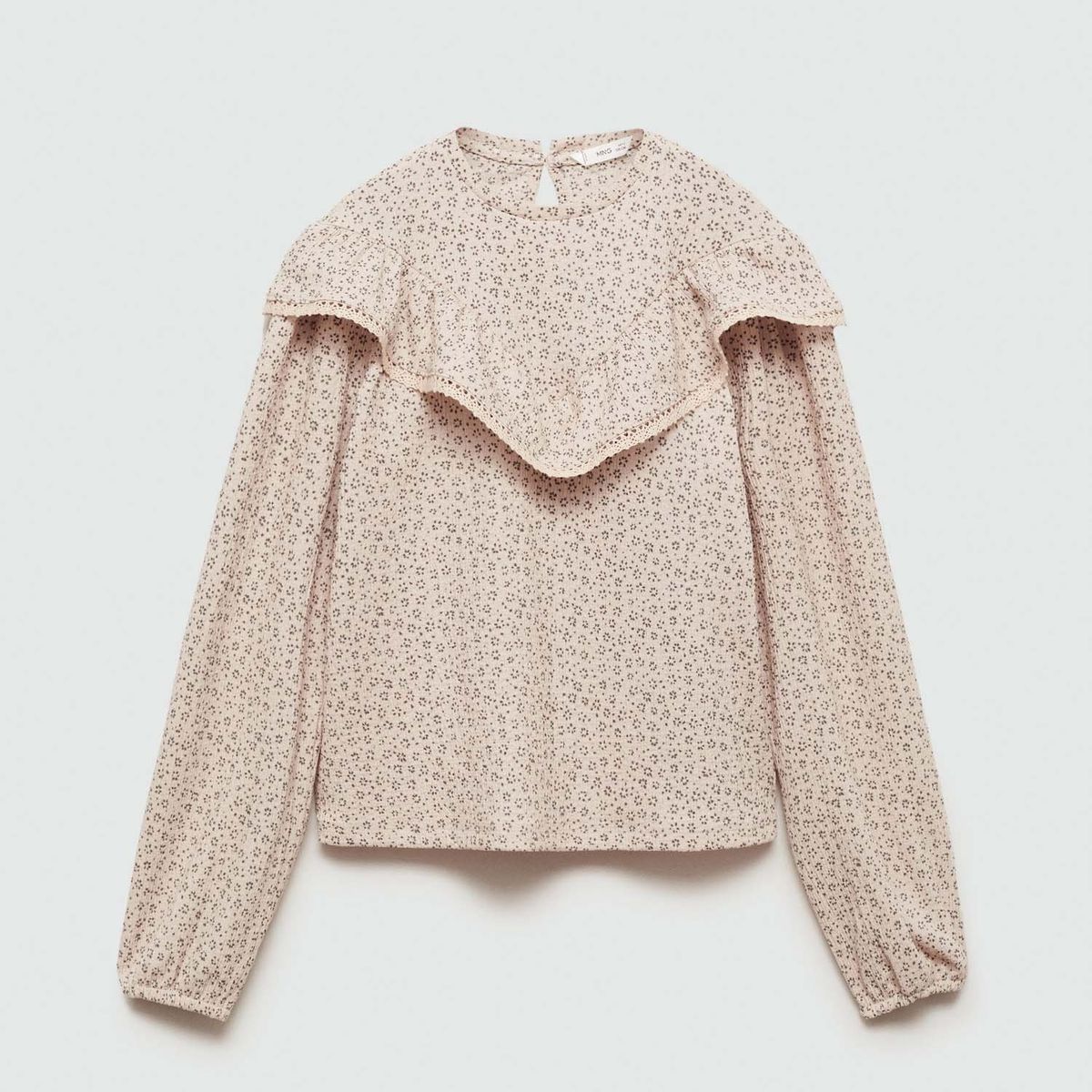 MANGO KIDS - Blusa Niña Manga Larga Mango Kids