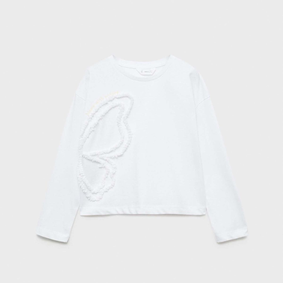 MANGO KIDS - Polo Niña Manga Larga Algodón Mango Kids