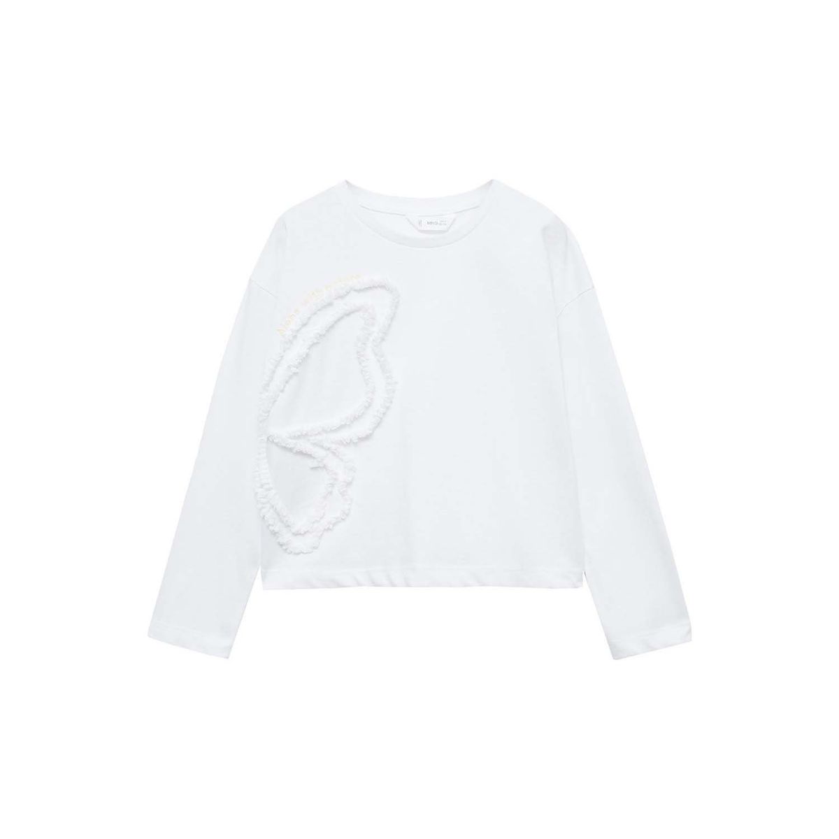 MANGO KIDS - Polo Niña Manga Larga Algodón Mango Kids