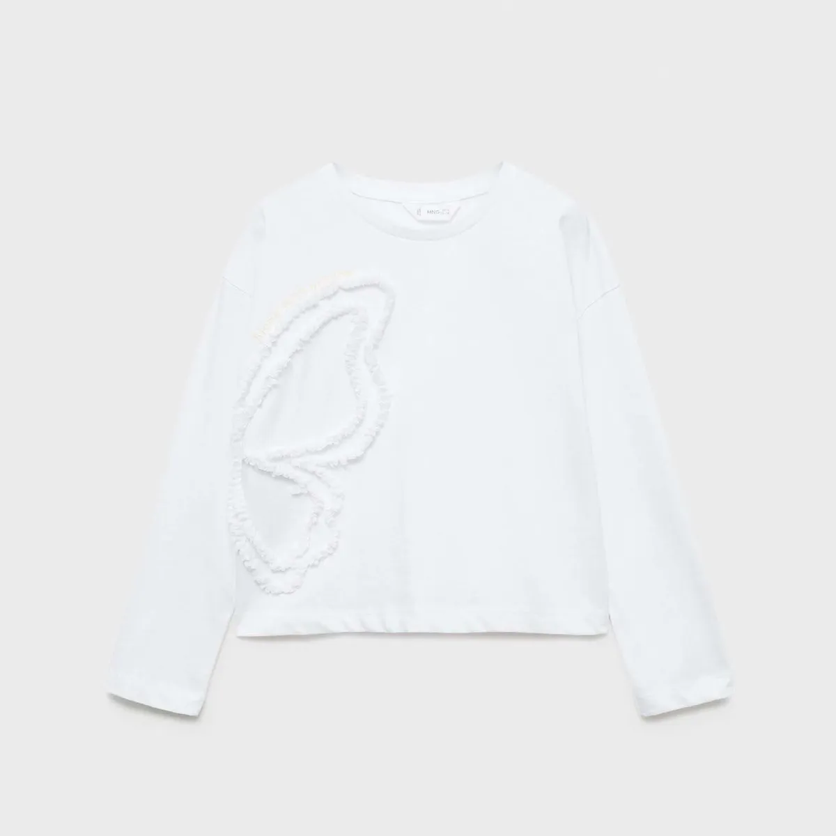 MANGO KIDS - Polo Niña Manga Larga Algodón Mango Kids