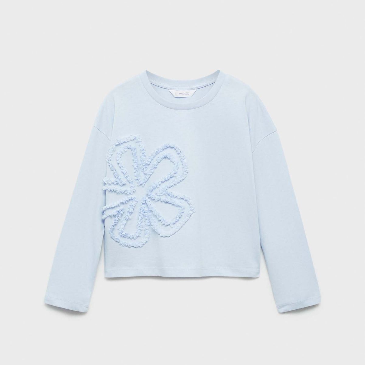 MANGO KIDS - Polo Niña Manga Larga Algodón Mango Kids