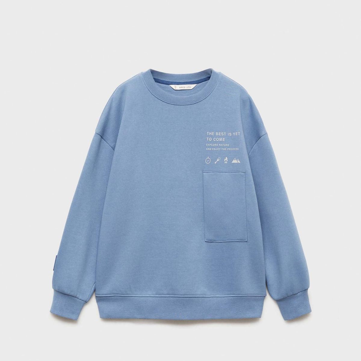 MANGO KIDS - Polera Niño Algodón Mango Kids