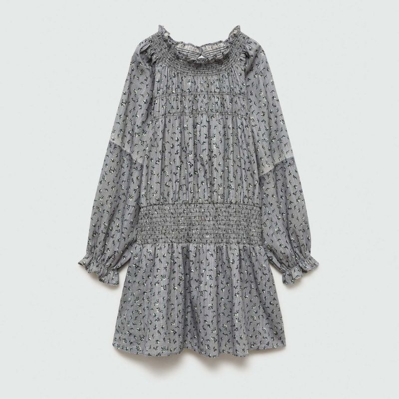 MANGO KIDS - Vestido Niña Algodón Mango Kids