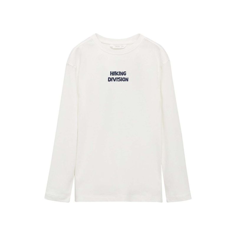 MANGO KIDS - Polo Niño Manga Larga Algodón Mango Kids