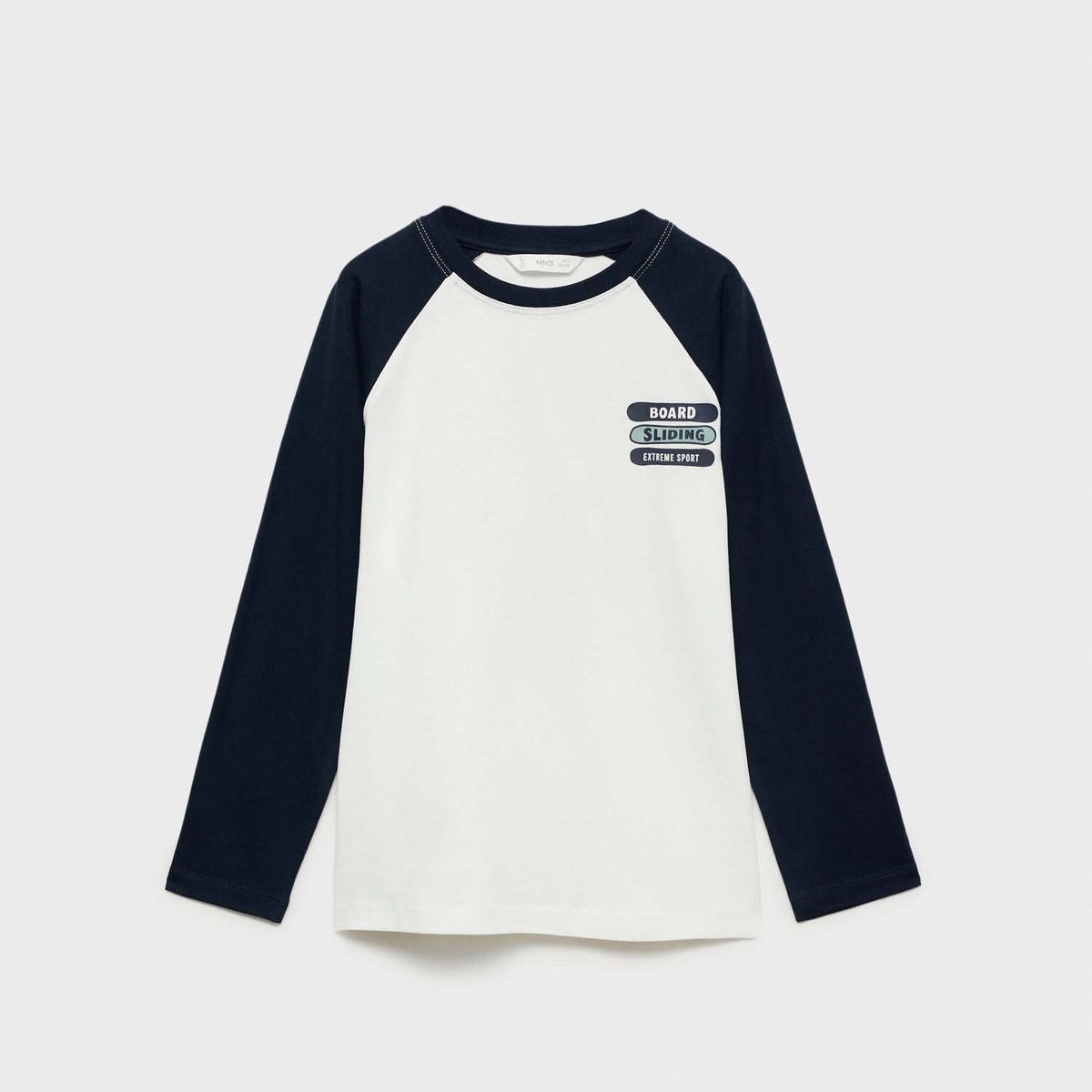 MANGO KIDS - Polo Niño Manga Larga Algodón Mango Kids