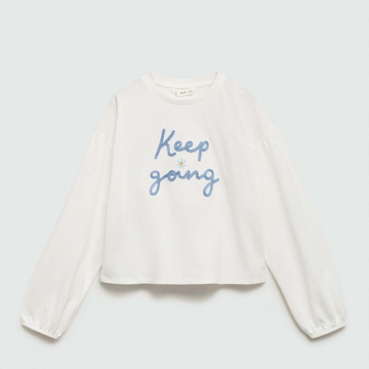 MANGO KIDS - Polo Niña Manga Larga Algodón Mango Kids