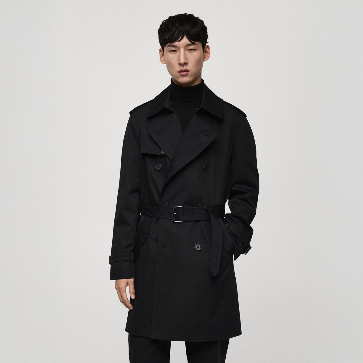 MANGO - Abrigo Algodón Hombre Mango 