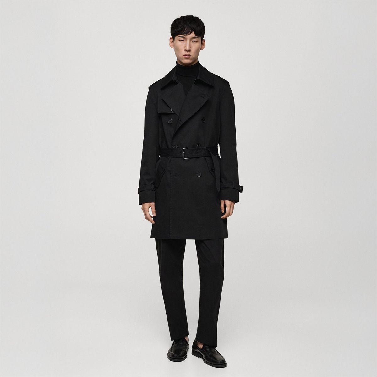 MANGO - Abrigo Algodón Hombre Mango 