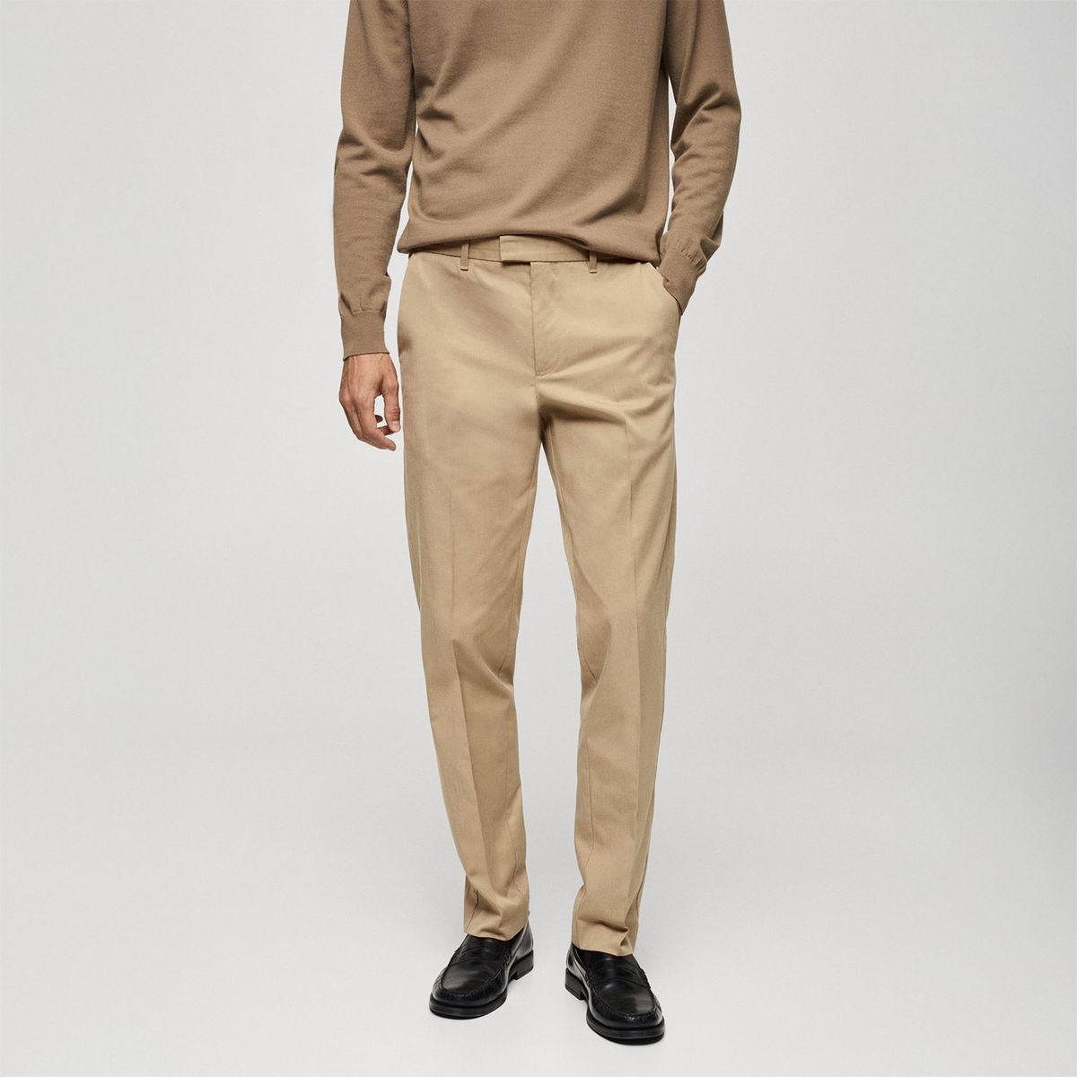 MANGO - Pantalón Algodón Hombre Mango 