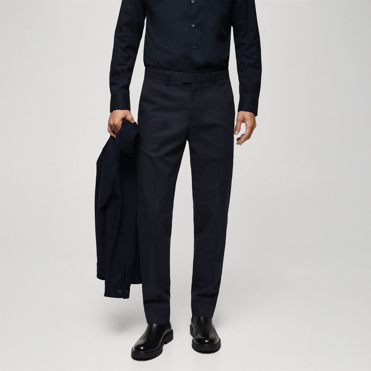 MANGO - Pantalón Algodón Hombre Mango 