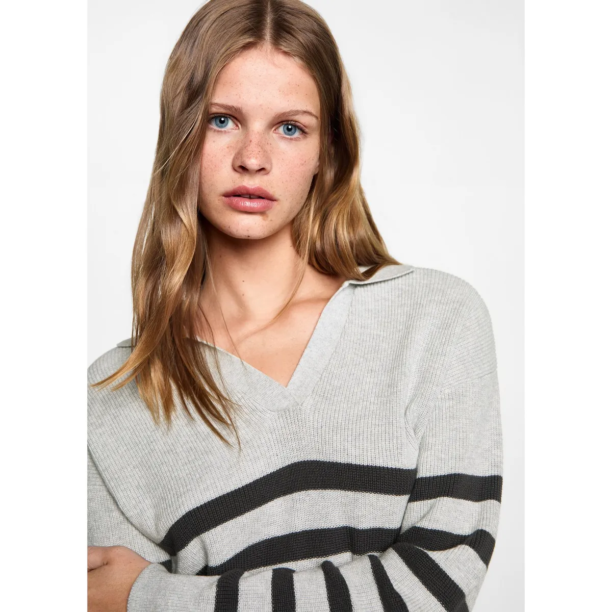 MANGO TEEN - Chompa 100% Algodón Mujer Mango