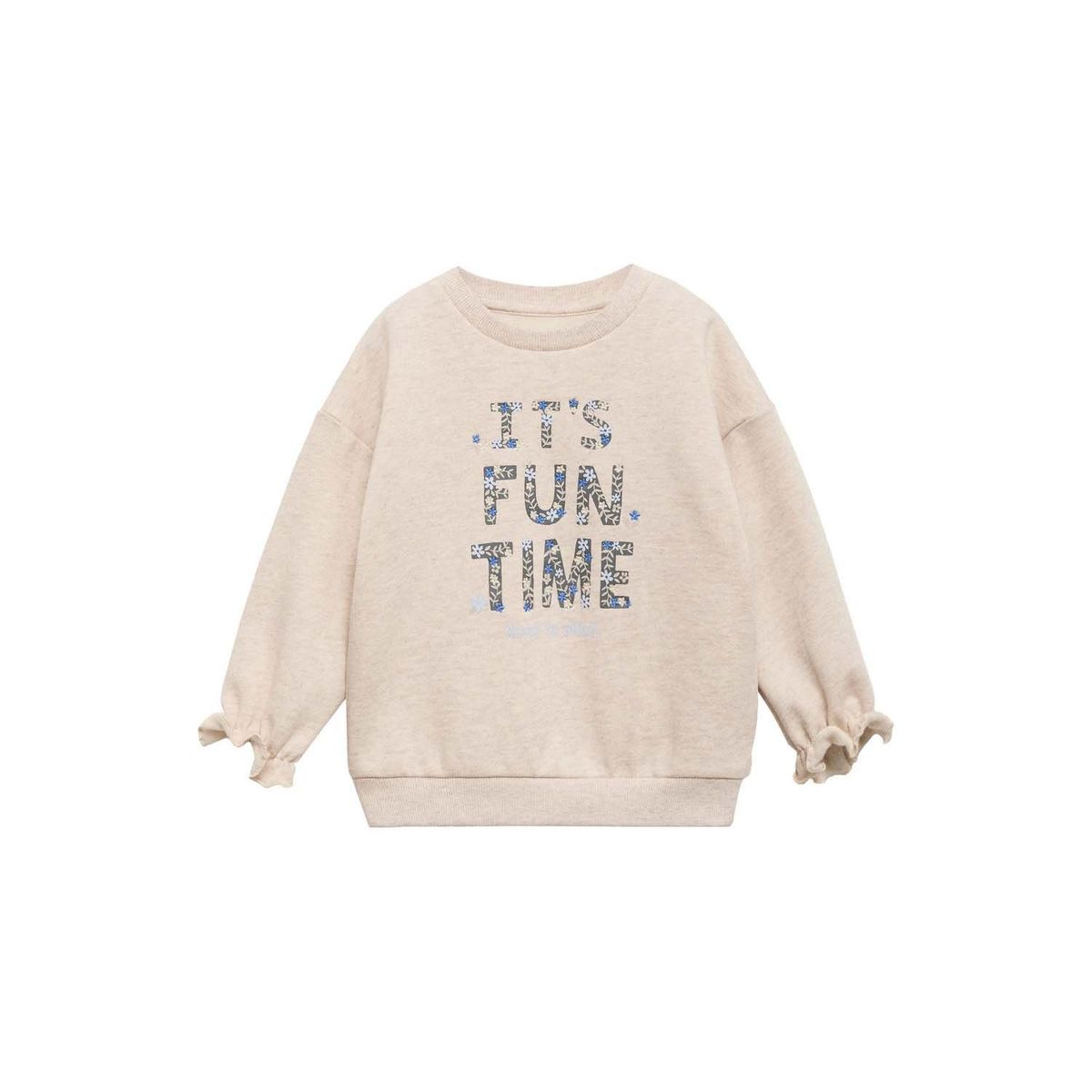 MANGO KIDS - Polera Niña Algodón Mango Kids